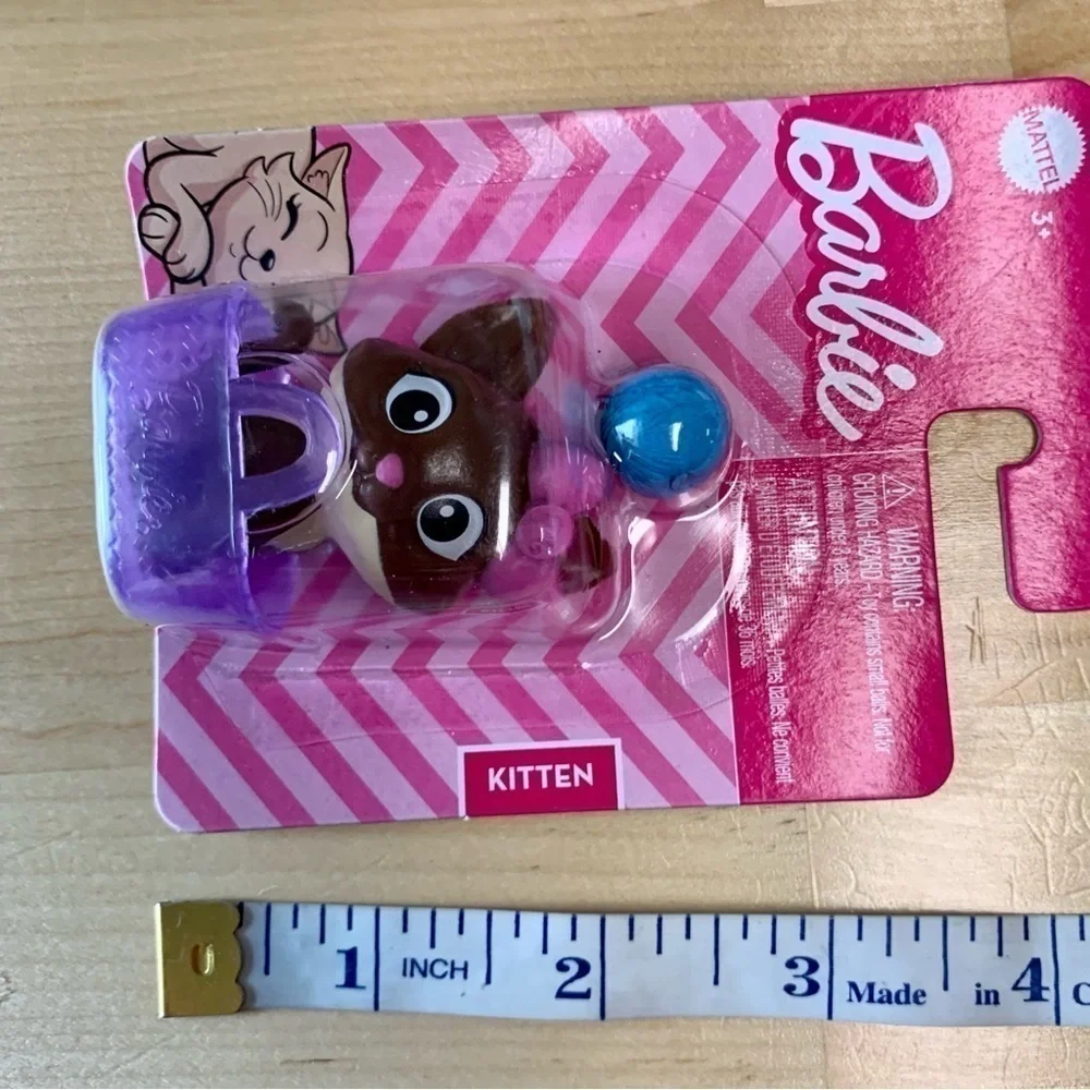 BARBIE Pet Animal Accessories with Tote Set of 3 Puppy Bunny Rabbit Kitt…